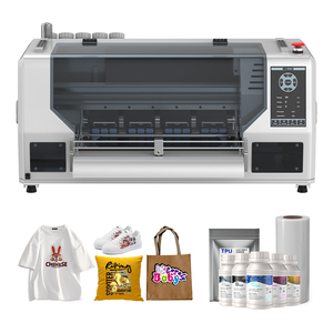 Impresora DTF A3 de 30 cm con cabezal dual XP600, máquina de impresión de camisetas con tinta de pigmento de transferencia térmica y secador con agitador de polvo - Product Image 3