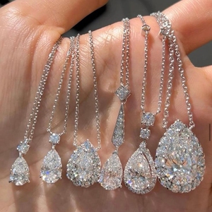 Hot Sale Sparkling Necklace <b>Choker</b> Chain Jewelry Fine Jewelry Birthday Gift <b>Choker</b> Necklace For Women - Product Image 1