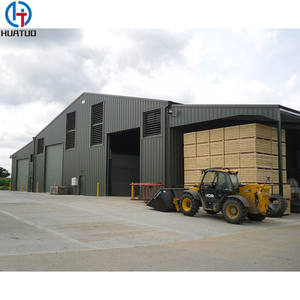 Estructura de acero de fácil instalación, almacén, taller, estructura de acero, edificios prefabricados, cobertizo de acero - Product Image 2
