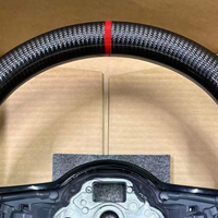 Volant en fibre de carbone et Alcantara pour Volkswagen VW Golf 7 6 8 5 R MK6 MK7 MK7.5 MK8 MK5 Passat GTl CC Scirocco Jetta Polo