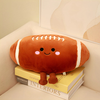 Cette adorable peluche de rugby en tissu doux est un cadeau idéal et une décoration confortable pour la maison, pour les fans de sport de tous âges.
