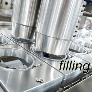 Macchina Automatica Multifunzionale per Riempimento e Sigillatura di Bicchieri di Carta per Bevande, Direttamente dalla Fabbrica, con Funzione di Riempimento Cubetti di Ghiaccio - Product Image 2