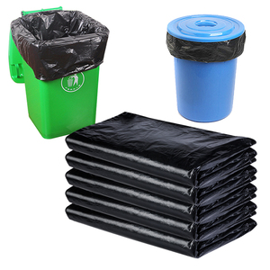 Precio de fábrica, bolsa de plástico biodegradable de PE de alta resistencia, bolsa de basura de sellado de estrella plana Lisa para envío, paquete de basura - Product Image 4