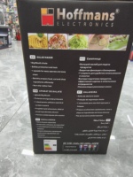 Pengolah Makanan Elektrik 6 in 1 Pembuat Salad Pemotong Sayuran Daya 400W Kunci Pengaman Mesin Pengolah Makanan Rumah Tangga