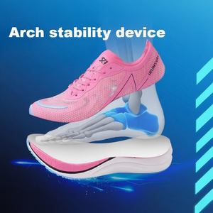 IRUNSVAN été Marathon course <span class=keywords><strong>Sprint</strong></span> chaussures de course pleine paume Nylon carbone plaque hiver coton doublure caoutchouc baskets pour boîte - Product Image 3