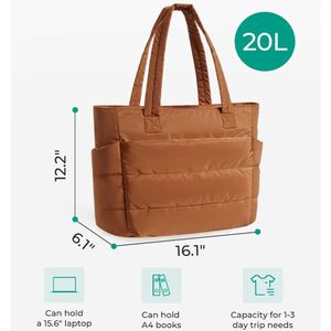 Bolsa de Mano Impermeable Ligera para Mujer, Nueva Moda, Bolsa de Compras con Colgante de Aromaterapia con Aceites Esenciales para Mujer - Product Image 5