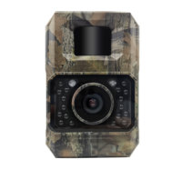 Mini caméra de chasse solaire avec batterie intégrée de 2000 mAh, caméra de surveillance de la faune, contrôle à distance Wi-Fi avec application, caméra extérieure
