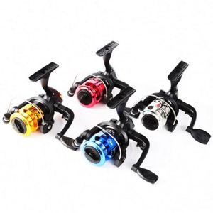 Mini Carrete de Pesca de Plástico y Metal 200 Fly con Manivela Intercambiable Izquierda/Derecha, 3BB, Relación de Engranajes 5.2:1, para Agua Salada, Río, Arroyo y Lago - Product Image 2