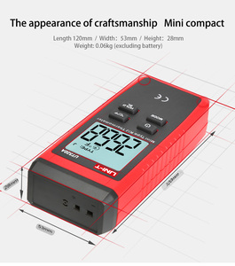 Medidor de temperatura digital de contacto UT320D con doble canal, indicador de temperatura K/J, retroiluminación LCD, termostato de mantenimiento de datos, 1 unidad - Product Image 3