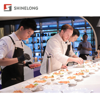 Shinelong Cuisine complète Équipement de cuisine Fournitures d'hôtel en acier inoxydable Équipement de restaurant