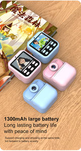 Macchina Fotografica Istantanea per Bambini con <span class=keywords><strong>Stampa</strong></span> Termica Schermo a Colori da 2.4 Pollici Zoom Digitale 16x <span class=keywords><strong>Foto</strong></span> da 48MP <span class=keywords><strong>Stampa</strong></span> Wireless Videogiochi e Musica - Product Image 6