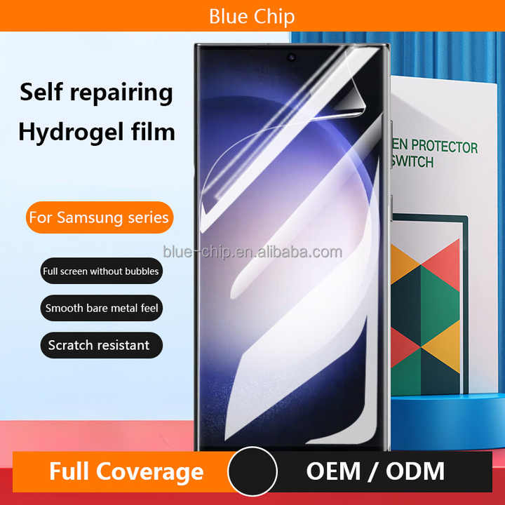 2024 New Oem Welcome Promotional Mobile Phone Oleophobic Screen Protectors Screen Hydrogel Film for Samsung S23 Ultra Note 20