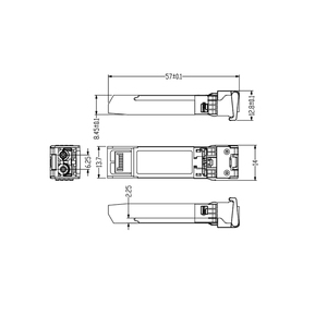 Módulo Óptico de Fibra Dual Multimodo SFP+ 10 Gigabits GIANTECH, 300M, Compatible con las Principales Marcas de Switches, Nuevo Equipo de Fibra - Product Image 3