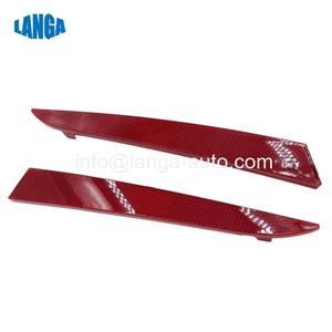 Reflector de parachoques trasero, compatible con Seat <span class=keywords><strong>Ibiza</strong></span> 2009, 2010, <span class=keywords><strong>2011</strong></span>, 2012, 6J4945105, 6J4945106 - Product Image 3