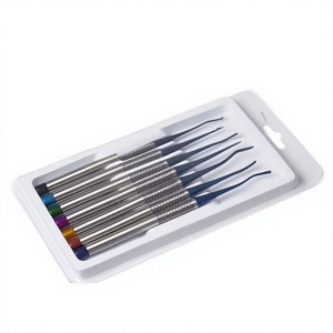 Luxating Teeth Oral Surgery Implant Procedures Dental Extraction Kit with PDL Forceps Root Elevator Surgical Instruments - Product Image 1