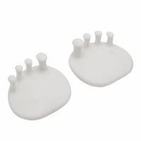 Correcteur d'hallux valgus en silicone ABS blanc 30 cm, masseur personnel pour orteil et pouce, équipement de fitness et de musculation à domicile
