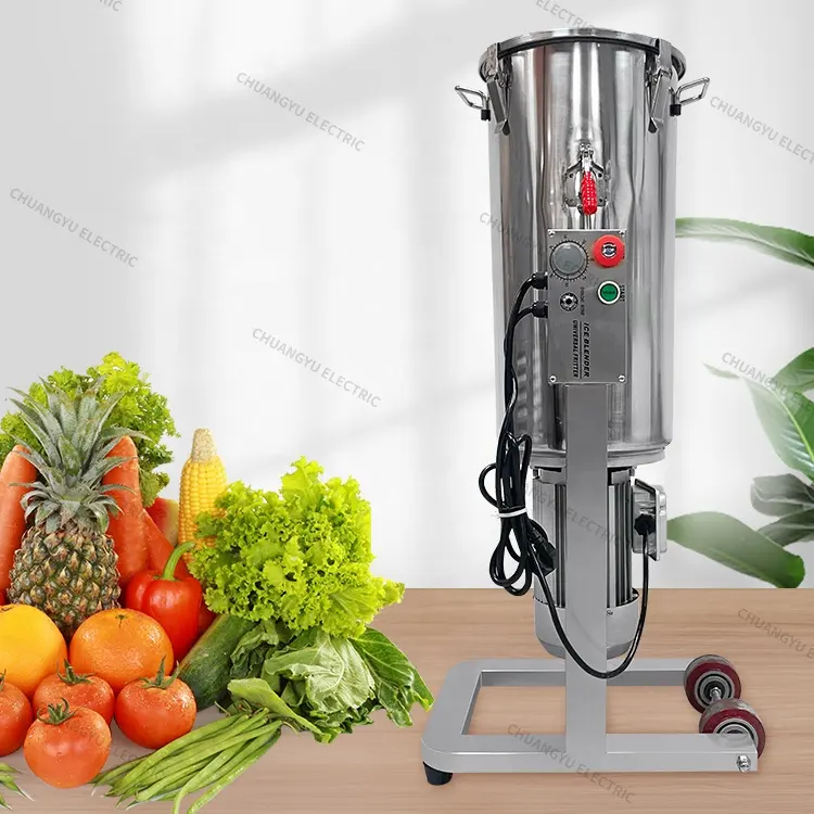 Промышленный автоматический 48-литровый измельчитель для овощей и фруктов