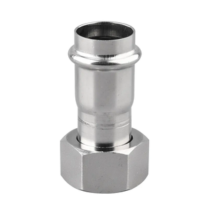 Chất lượng cao Trung Quốc sản xuất vệ sinh thép không gỉ SS304 316L nữ nối nữ khớp nối Adaptor Báo Chí phụ kiện đường ống - Product Image 5