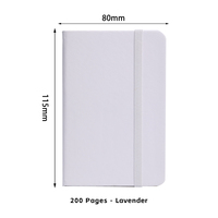 Carnet de notes en cuir PU A7 personnalisé en gros 100 feuilles Journal avec sangle élastique imprimé marque Logo Journal bloc-notes