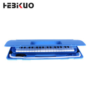 HEBIKUO Jouet mélodica KFQ37-B Instruments de musique <span class=keywords><strong>orgue</strong></span> à bouche avec étui en plastique - Product Image 5
