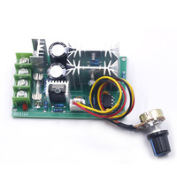 Régulateur de moteur à courant continu 12V 24V 36V 48V, module de commande haute puissance, contrôleur PWM, régulateur de courant 20A