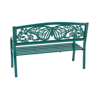 Top Pick de l'usine du Vietnam, taille personnalisée, sculpture d'homme en bronze, banc de jardin en fer durable, meubles de patio d'extérieur modernes