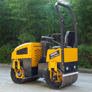 Nouvelle Rouleuse Vibrante Autoportée Économique <span class=keywords><strong>à</strong></span> Double Tambour 1T 1.3T 1.5T avec Moteur Changchai et Système Hydraulique Complet pour le Compactage des Terrains - Product Image 4