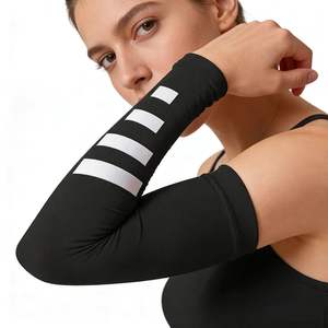 Custom Elasticity Breathable Sun UV Protection Anti Slip Muti Color Arm Sleeves for Sports Running Cycling Hiking Outdoor Unisex - Product Image 6