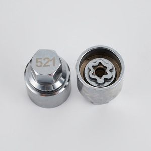 Venta directa de fábrica, rueda de coche de acero de aleación, herramienta de manga de tornillo antirrobo, llave antirrobo, llave de rueda para VW - Product Image 2