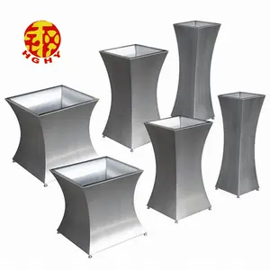 art stainless extra large outdoor planter pots custom design garden decoration plants