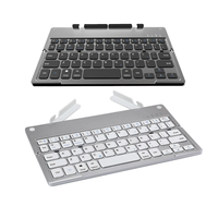 Keyboard Lipat Nirkabel BT 60 Tombol Ultra Tipis untuk IOS Android Windows Smartphone Tablet Laptop BT3.0 Ringkas