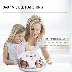 HHD चिकन इनक्यूबेटर अंडे इनक्यूबेटर मशीन स्वत: बैटरी के लिए 16 अंडे इनक्यूबेटर M16 - Product Image 6