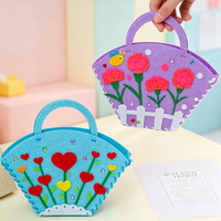 Kit de Bricolage pour la Fête des Enseignants : Cadeau Artisanal en Feutre pour Enfants de Maternelle, Matériel DIY pour Cadeau de Bénédiction aux Enseignants