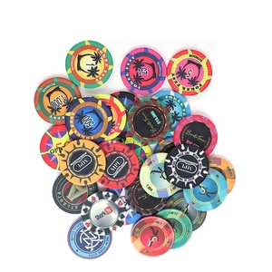 <span class=keywords><strong>Jetons</strong></span> en céramique de casino de couleur personnalisée <span class=keywords><strong>jetons</strong></span> de jeu de <span class=keywords><strong>blackjack</strong></span> baccarat de haute qualité pièces de monnaie imprimées logo pièces commémoratives - Product Image 3