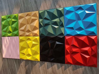 Revêtement de papier peint 3d Autocollants muraux auto-adhésifs Panneau mural en pvc pour la maison Panneau mural TV