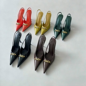 Chaussures à talons hauts pour femmes, bout pointu, sandales et mules - Product Image 1