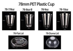 Wholesale Perfect for Ice Coffee Smoothie Soda Cold Drinks <b>Container</b> PET Water Cups Plastic <b>Wine</b> Cup with Lids and Straws - Product Image 2