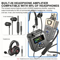 Système de monitoring intra-auriculaire sans fil professionnel TNH M3 5,8 GHz pour studios, répétitions de groupe et spectacles en direct