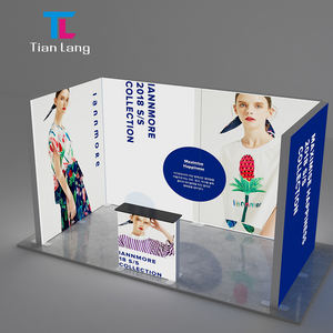 Cabina de exposición de caja de luz de exhibición de equipo de Feria Comercial de aluminio portátil de configuración rápida de alta calidad - Product Image 4