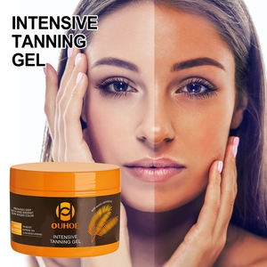 Gel crème de bronzage portable à la carotte gel de bronzage hydratant intensif fourni au corps gel pour le bronzage solaire de marque privée OEM vente en gros - Product Image 1