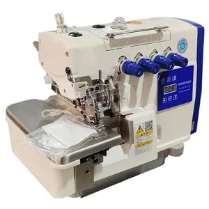 Computer direct drive towel overlock sewing machine