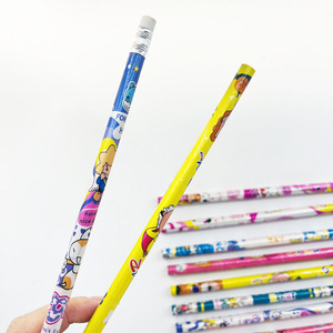 Juego de Lápices HB de Dibujos Animados Creativos para Niños, Artículos de Papelería de Diseño Personalizado para Estudiantes, Lápices Estándar de Lujo para Promoción - Product Image 5