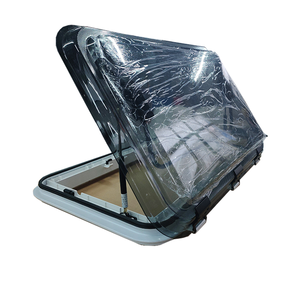 Fenêtre de <span class=keywords><strong>toit</strong></span> universelle pour <span class=keywords><strong>camping</strong></span>-<span class=keywords><strong>car</strong></span> blanche avec pare-soleil et moustiquaire 960*650mm - Product Image 4