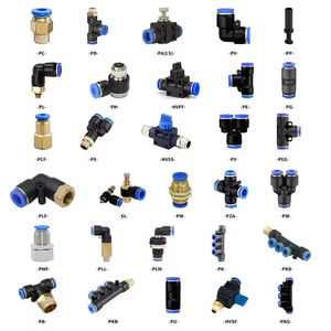 Conectores Neumáticos de Unión Rápida PU Rectos de Un Toque para Aire, Accesorios Neumáticos - Product Image 6