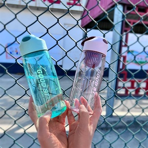 Bottiglia d'<span class=keywords><strong>Acqua</strong></span> Motivazionale in Plastica da 550ml con Logo Personalizzato, Alta Qualità, Portatile, per Promozioni - Product Image 3