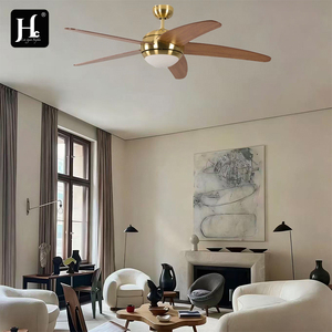 52 inch high-quality modern LED <b>ceiling</b> fan with plywood blades and <b>remote</b> <b>control</b> <b>light</b>, suitable for living rooms - Product Image 5