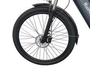 Ruihe Y3 Venta caliente Bicicleta de carretera eléctrica de 27,5 pulgadas 350W 36V Bicicleta de Ciudad de viaje con motor de cubo trasero - Product Image 4