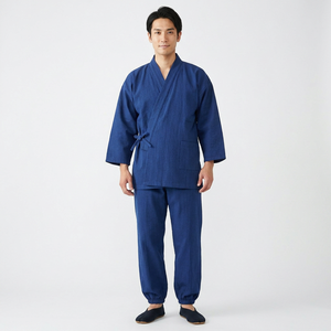 ชุดทำงานแบบดั้งเดิมของญี่ปุ่น AIZOME SAMUE - Product Image 6