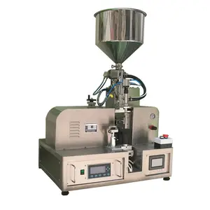 Semi Auto Tube Sealing Machine Handbuch Soft Tubes Füllung Ultraschall-Versiegelung maschine für Kosmetik creme