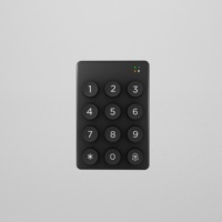 Clavier sans fil TTLOCK WK2 à code numérique, installation facile, déverrouillage BLE, compatible avec les appareils intelligents TT, clavier électronique intelligent
